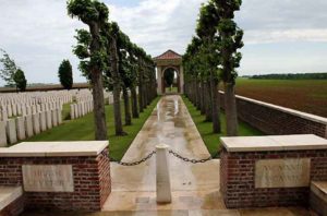 Heath Cemetery, HARBONNIERES, FRANCE